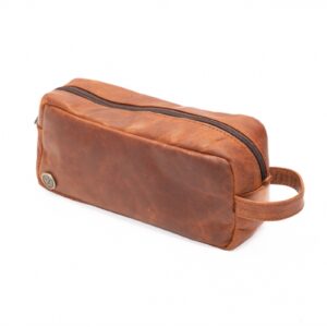 Handcrafted leather shaving bag – Onika Studio